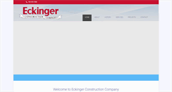 Desktop Screenshot of eckinger.com